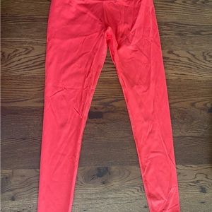 IVIVVA girls leggings size 14, pink color that is close to a red/pink